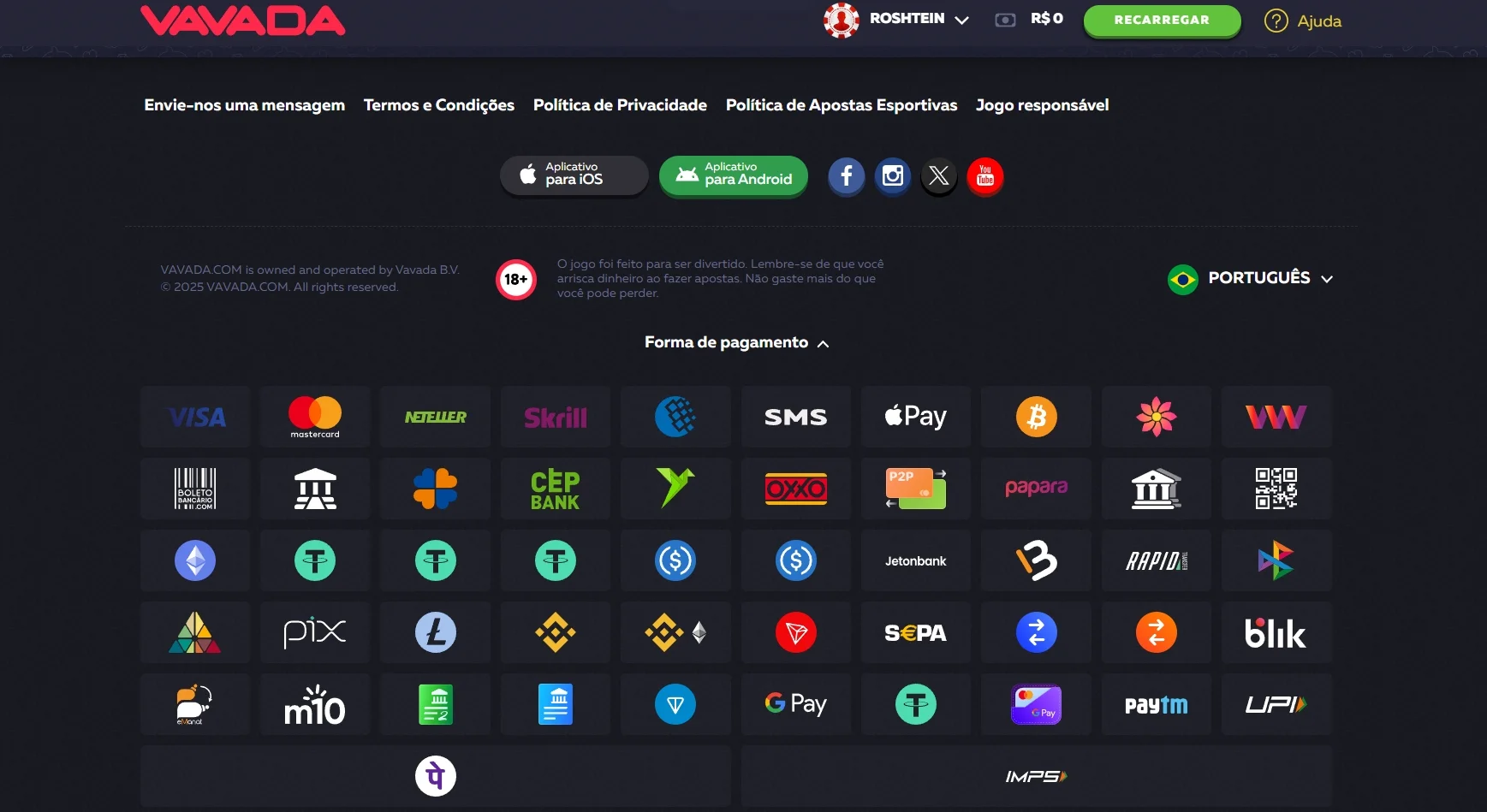 Online Cassino Vavada