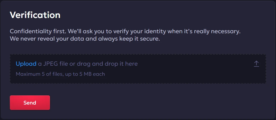 Vavada registration verification document upload