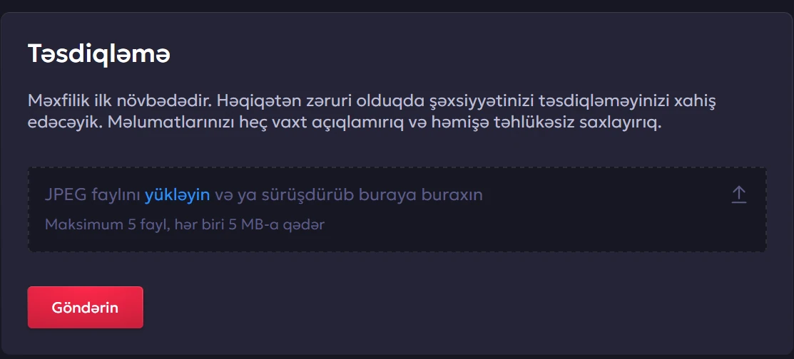 Vavada qeydiyyat verifikasiya sənəd yükləmə