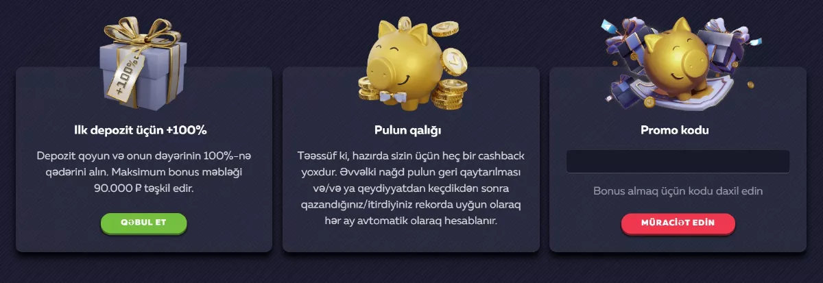 Vavada casino bonuslar