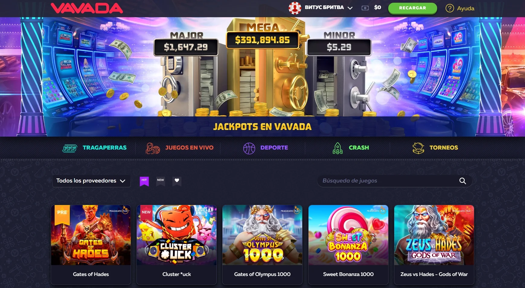Vavada online casino