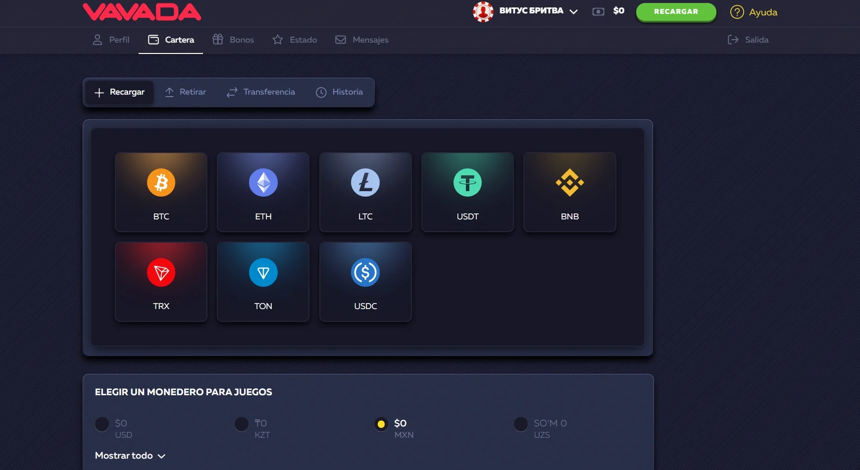 Casino Vavada jugar