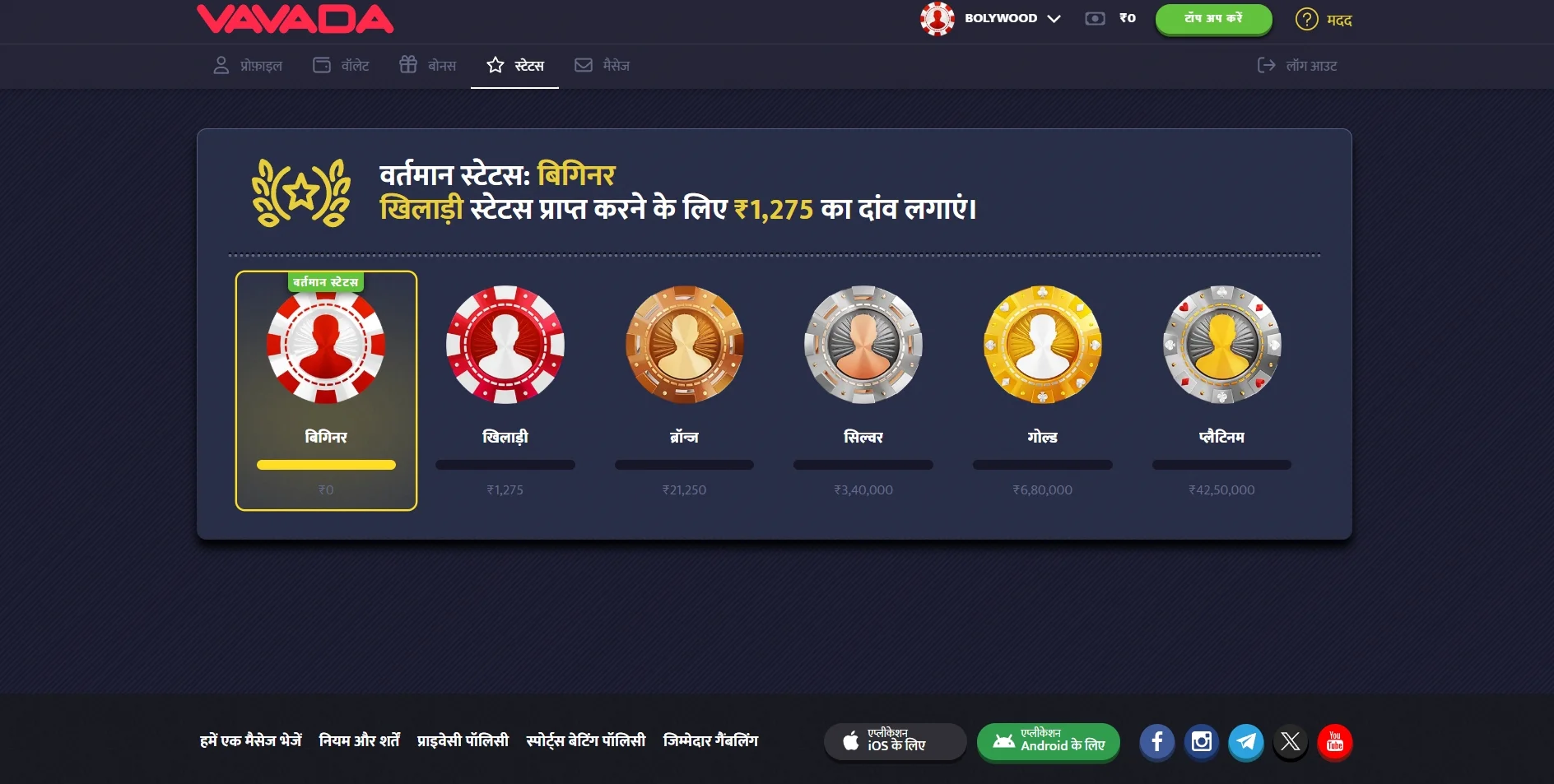 कैसीनो बोनस