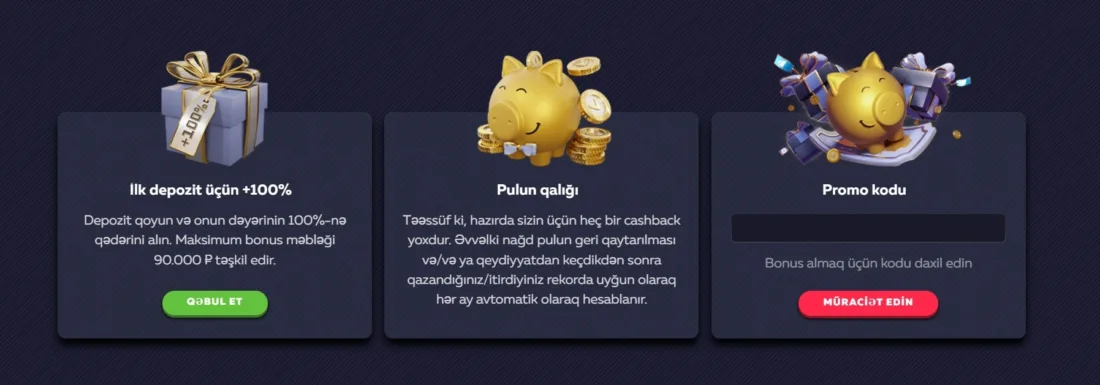 Vavada casino bonusları